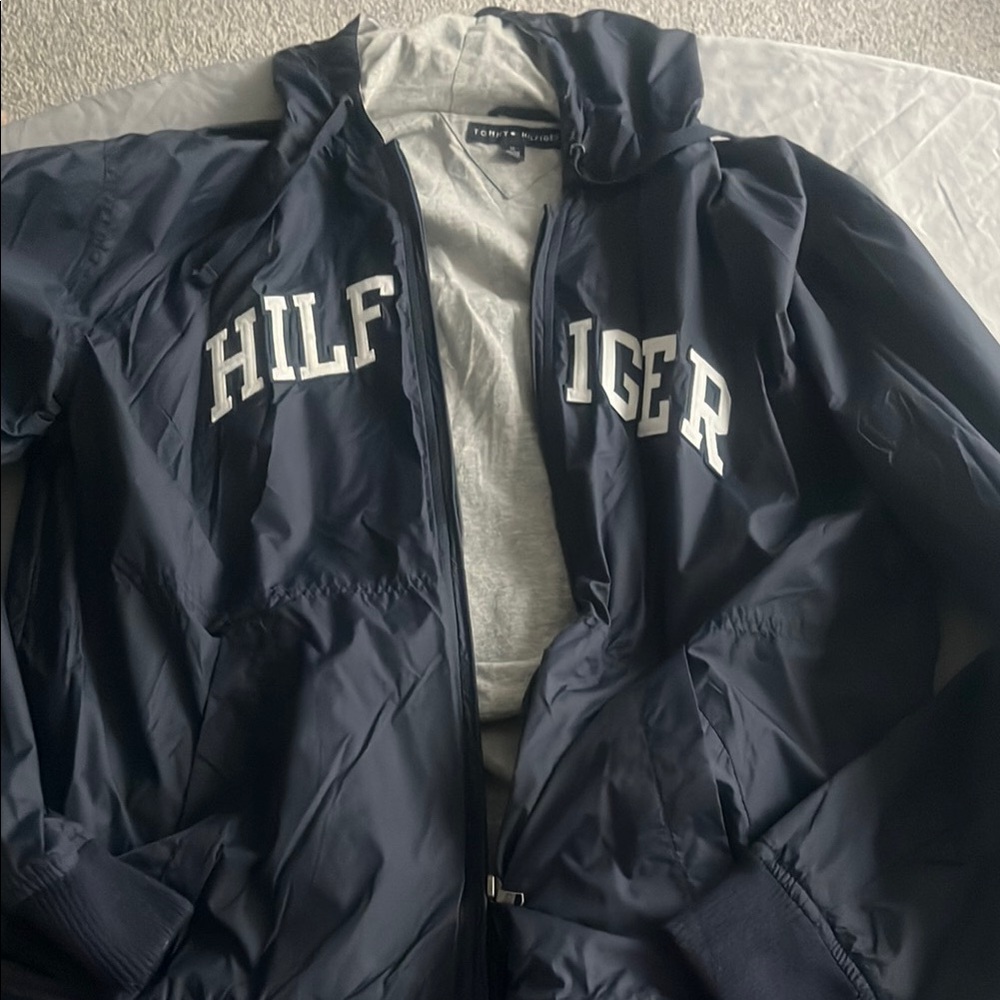Tommy Hilfiger Dark Blue Windbreaker NWOT